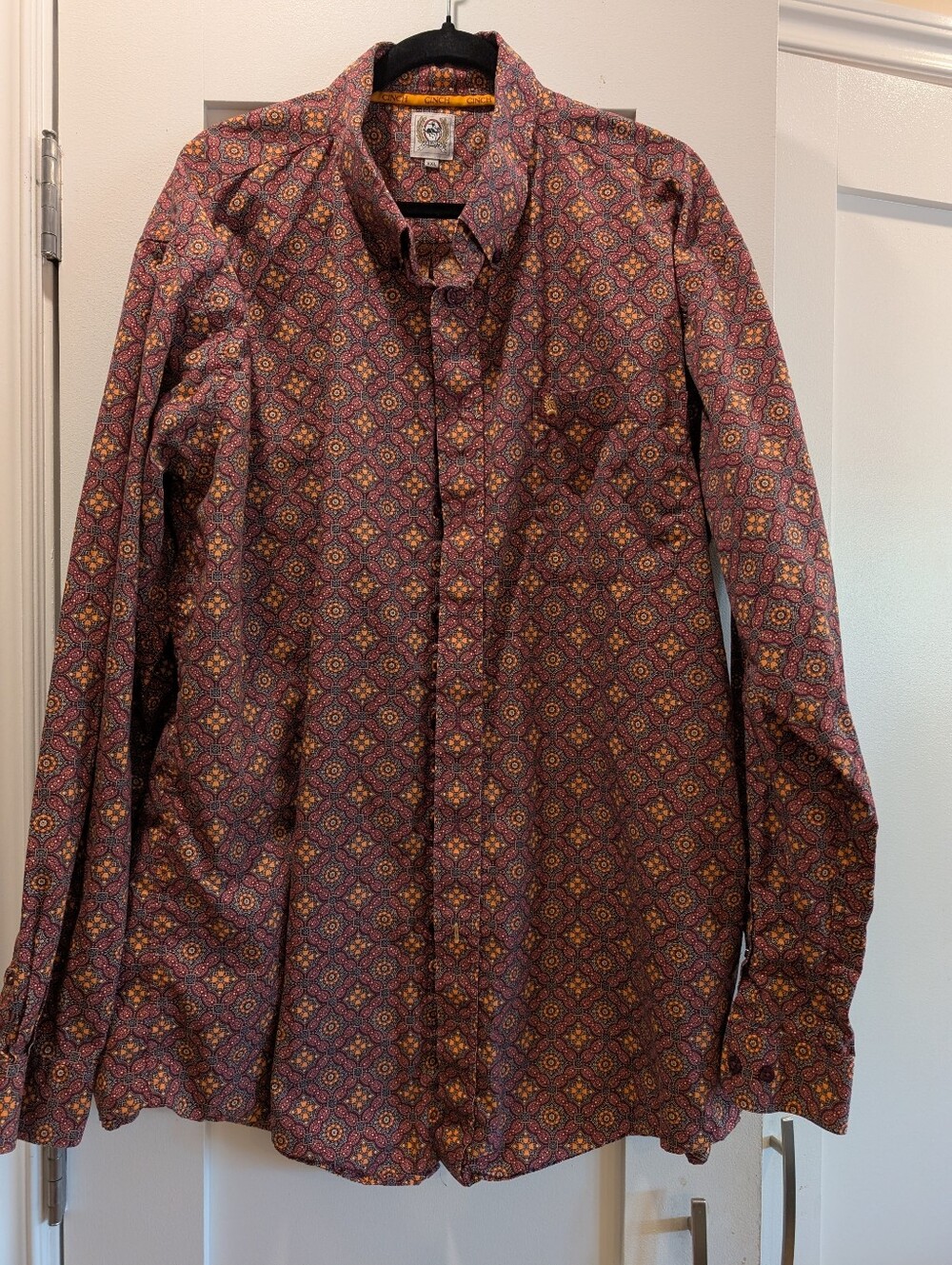 Cinch Men's Shirt,XXL